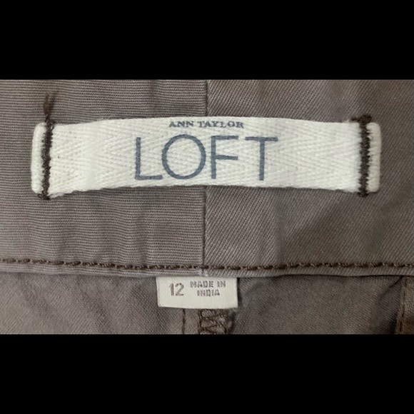 Loft dark khaki shorts - Picture 3 of 3